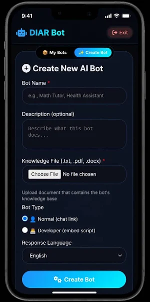 DIAR Screenshot 3