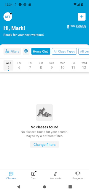 Fysio Donders Fitness Screenshot 1