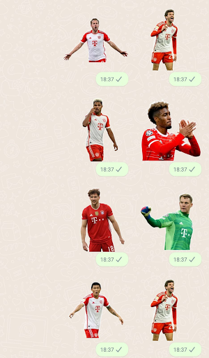 Bayern Munich Stickers Screenshot 3