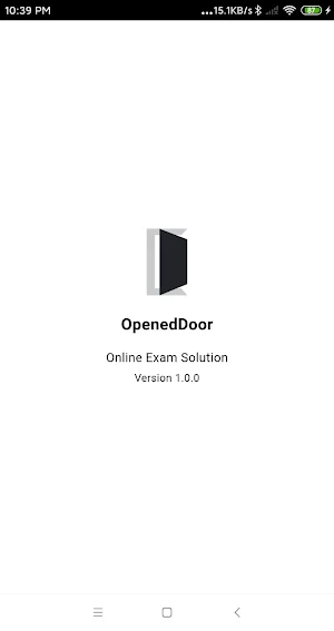 OpenedDoor Exam Screenshot 0