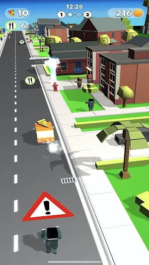 Ding Dong Delivery 2 - Retro Arcade Pizza Screenshot 1