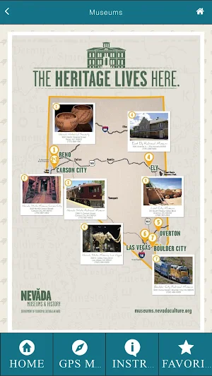 Museum Visitor Guide Screenshot 1