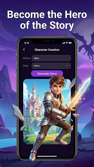 AI Novel Story Generator Screenshot 1