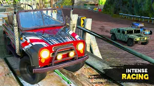 Off road car driving and racin Screenshot 1