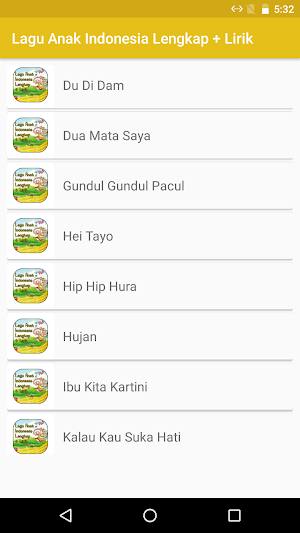Lagu Anak Indonesia Lengkap Screenshot 2