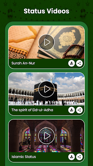 Islamic Video & Images Status Screenshot 2
