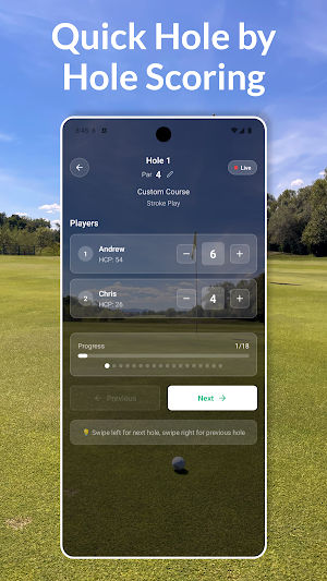 GolfKeeper:  Golf Scorecard Screenshot 3
