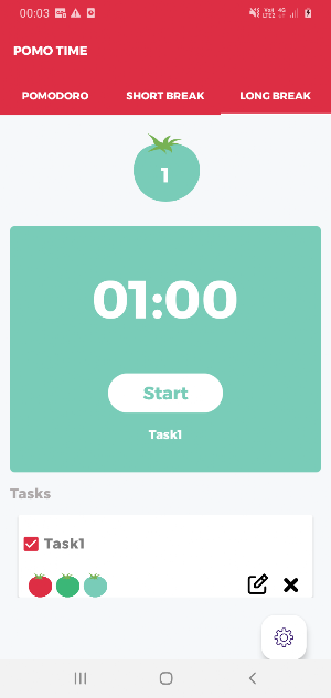 Pomo Time : Pomodoro Screenshot 3