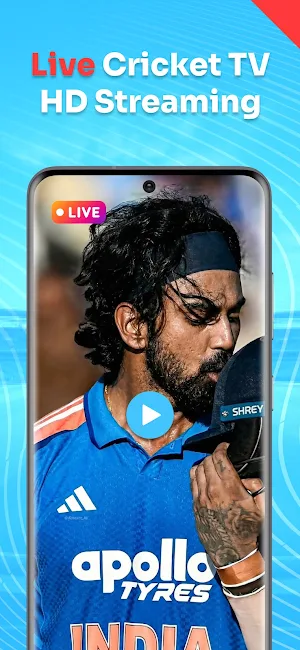 Live Cricket TV HD Streaming Screenshot 0