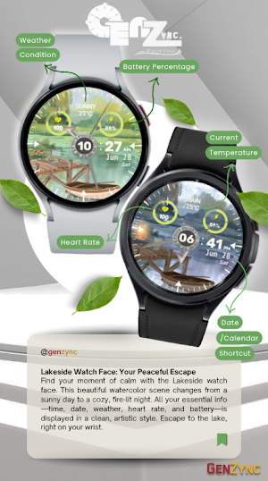 Lakeside Watch Face Screenshot 2
