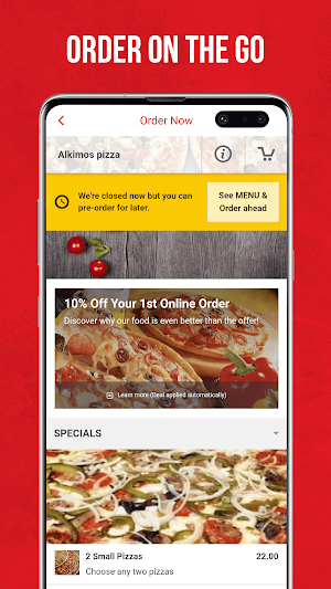 Alkimos Pizza Screenshot 1