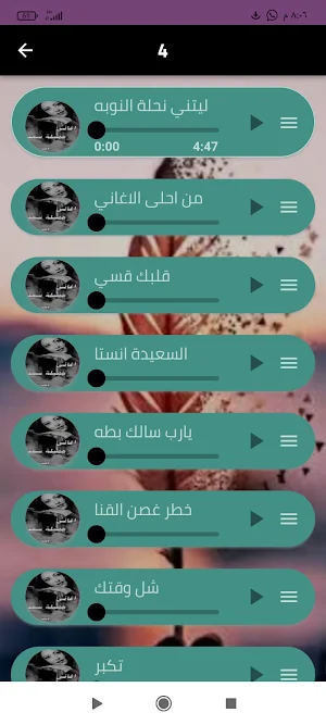 اروع اغاني جميلة سعد بدون نت Screenshot 2