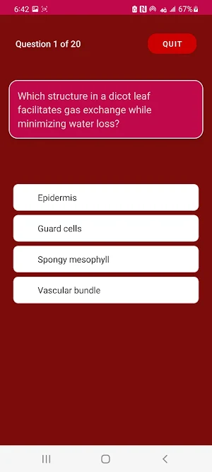 Biology Past Questions Answers Screenshot 3