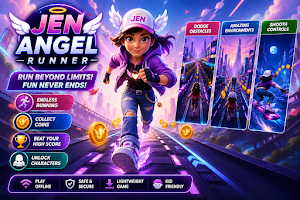 Jen Angel Runner Screenshot 3