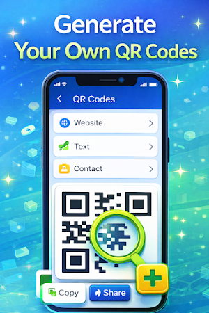 QR Scanner & Generator Screenshot 1