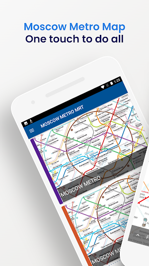 Moscow Metro Map Screenshot 0