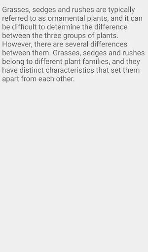 Distinguishing Between Grasses Screenshot 3