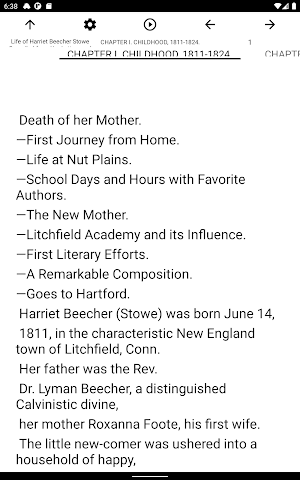 Book, Life of Harriet Beecher  Screenshot 3
