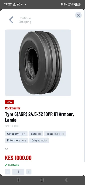Ensing Tyres Screenshot 1