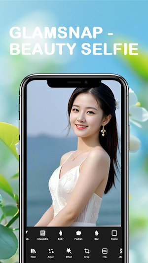 GlamSnap - Beauty Selfie Screenshot 1