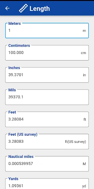 Unit Converter: Fast Unit Swap Screenshot 2
