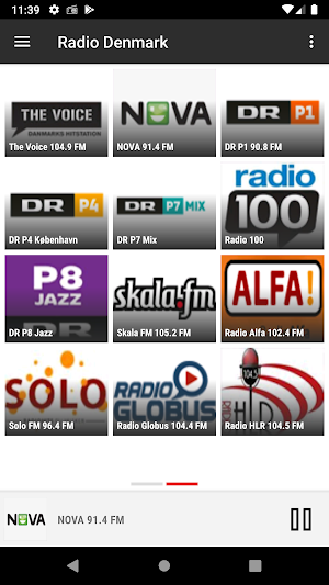 Radio Denmark : Online Danish radios Screenshot 2