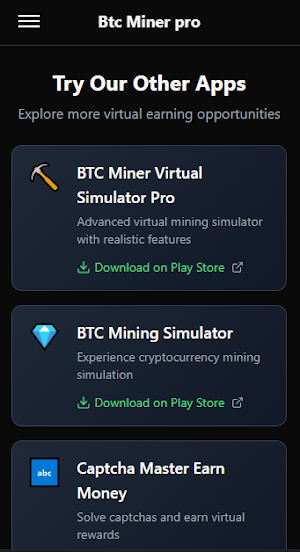 btcminer pro earn btc Screenshot 2