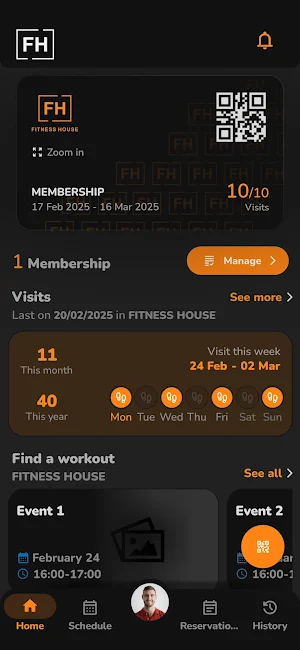 Fitness House Bulgaria Screenshot 0
