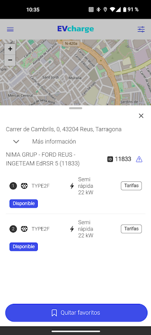 EVcharge Screenshot 1