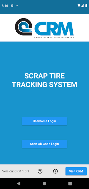 Scrap Tire Tracking (CRM STTS) Screenshot 0