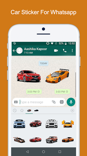Car Stickers For Whatsapp Screenshot 2
