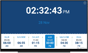 Masjid Display Screenshot 0