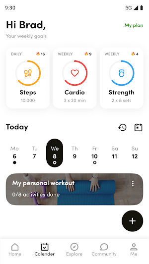 Taube Pilates Screenshot 0