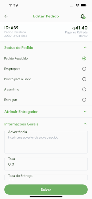 Super Pão - Estabelecimento Screenshot 1