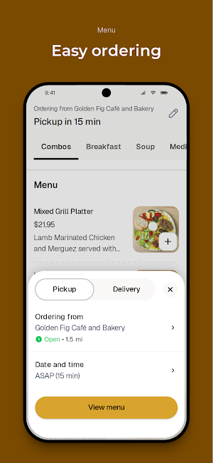 Golden Fig Café and Bakery Screenshot 2