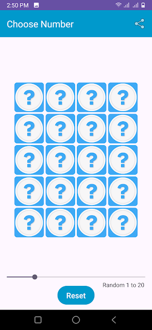Choose Number Screenshot 3