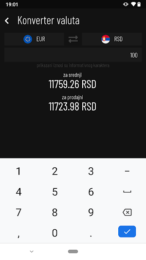 Kursna lista Screenshot 3