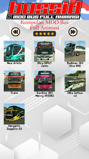 Bussid 5 Mod Bus Full Animasi Screenshot 3