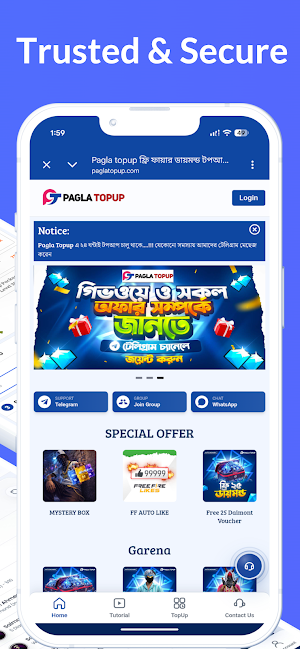 Pagla TopUp - Games Shop Screenshot 2