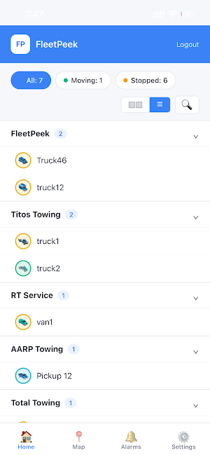 FleetPeek Screenshot 2