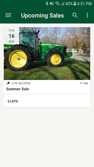 Illinois Ag Auctions Screenshot 0