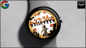 Halloween Scene Watch Face Screenshot 1