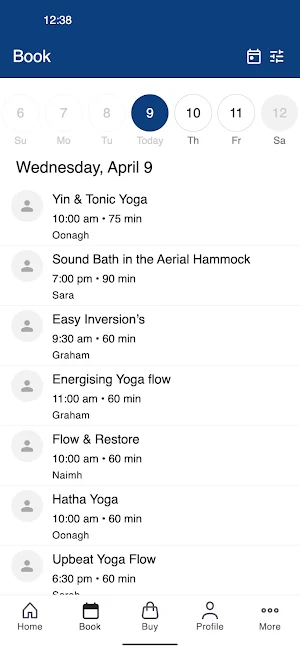 Liveloveyoga Screenshot 1