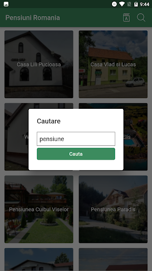 Pensiuni Romania Screenshot 1