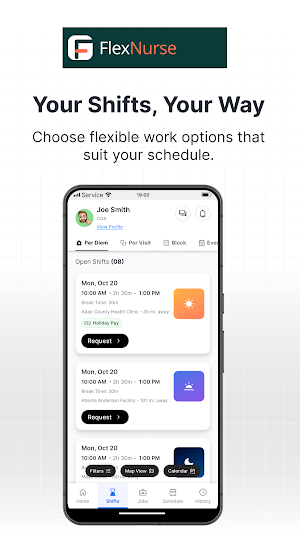 FlexNurse Screenshot 0