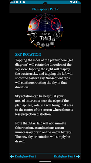 StarHalo Astronomy Watch Screenshot 2