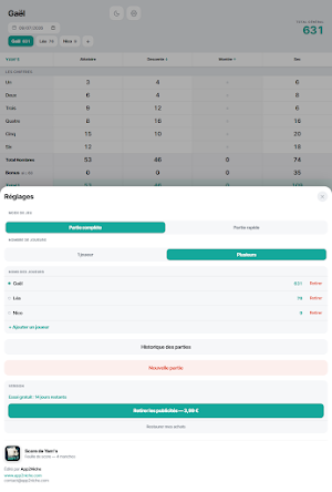 Score de Yam's Screenshot 3