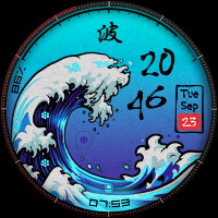 Great Wave 波 - colorful nature