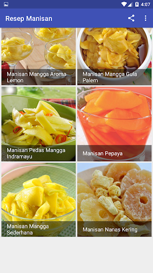 Resep Manisan Screenshot 2