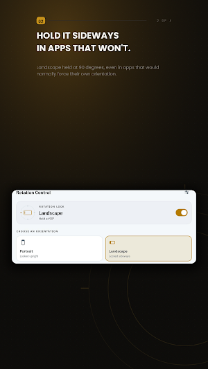Rotation Control Screenshot 1
